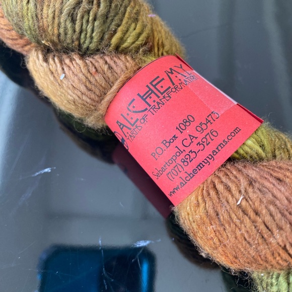 Silk/Wool Yarn, “Synchronicity” by Alchemy: Yarns of Transformation - Picture 7 of 13